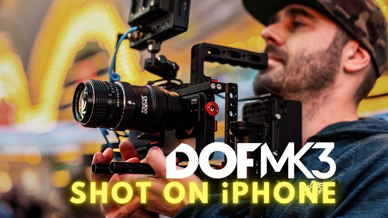 iPhone 16 Pro + Beastgrip DOF Adapter MK3 | Las Vegas Cinematic Sample Footage (4K)