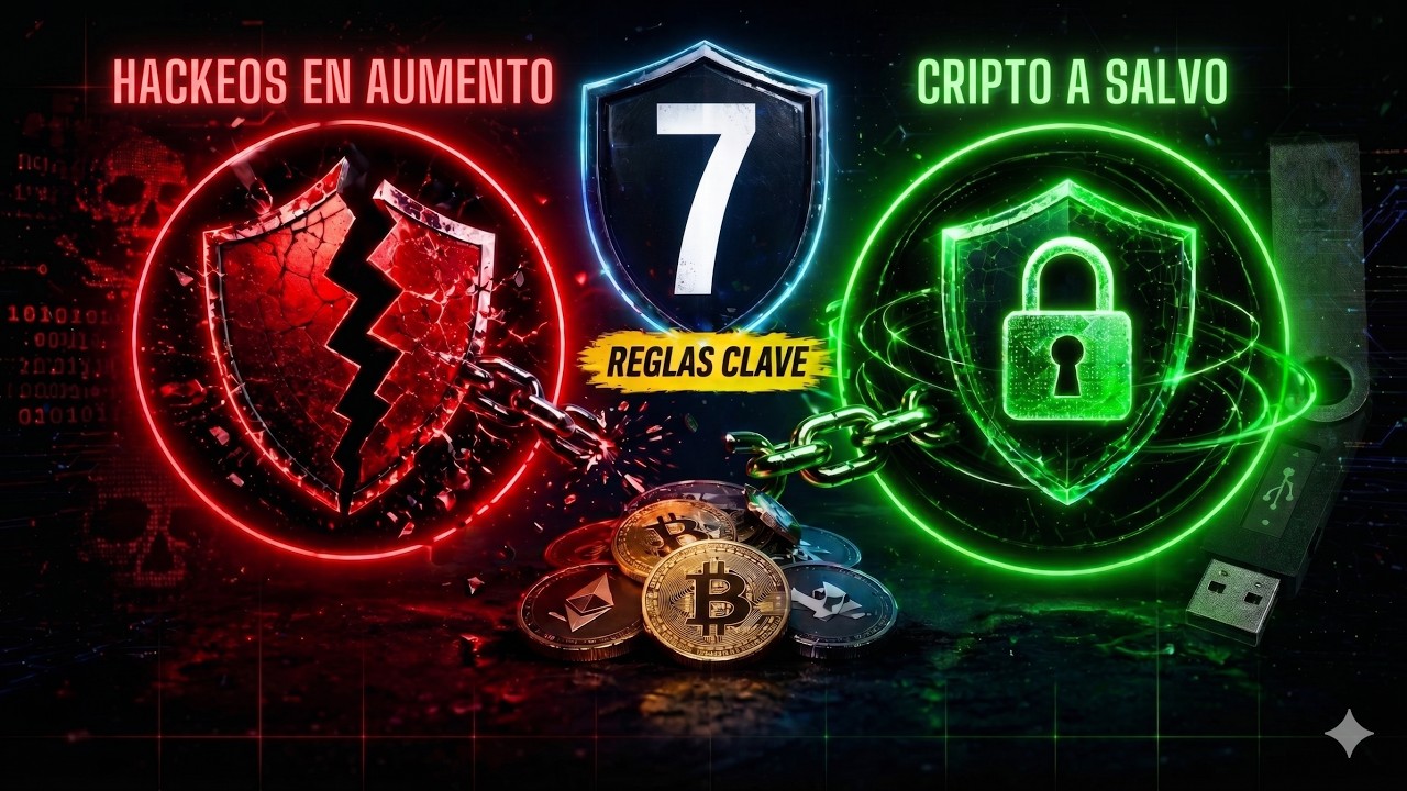 7 Reglas Para NO Perder tu Cripto en Hackeos