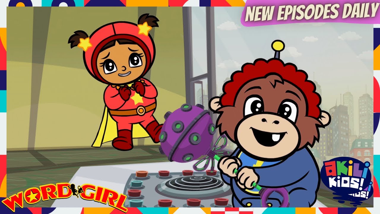 WordGirl | Battle Of The  Babies! | Akili Kids!