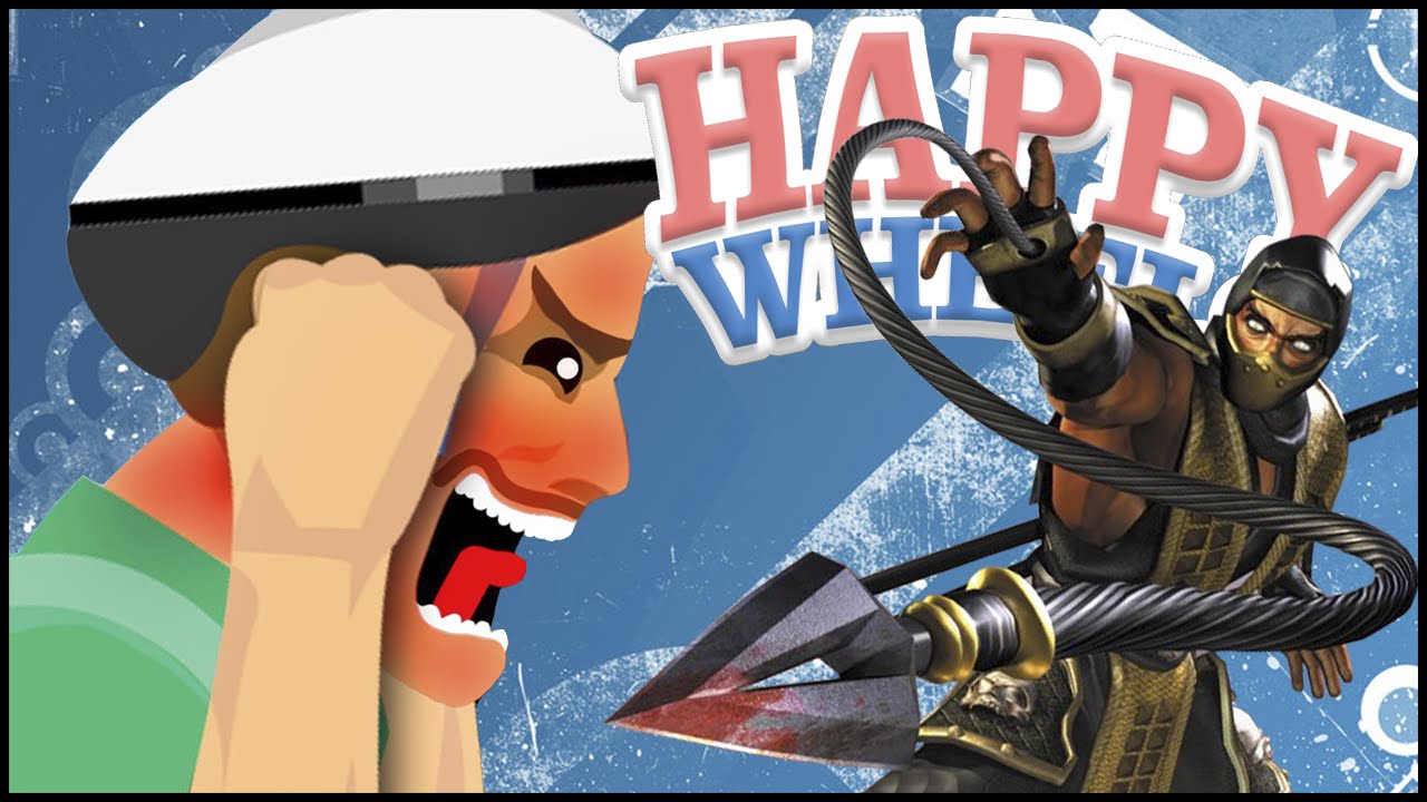 HAPPY WHEELS | Mortal Kombat !