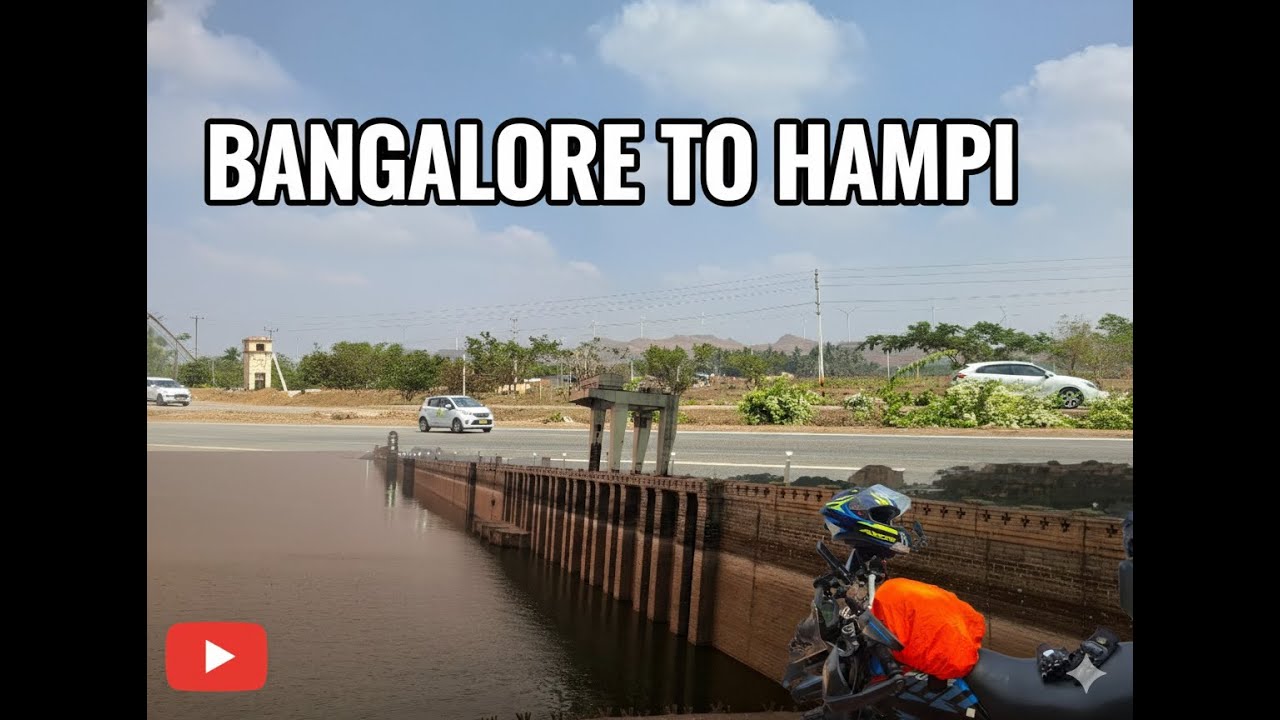 6.5K ka Nuksaan | Lost My DJI Mic Mini | Tungabhadra Dam | Bangalore to Hampi | NH-48 & 50 | Ep-01