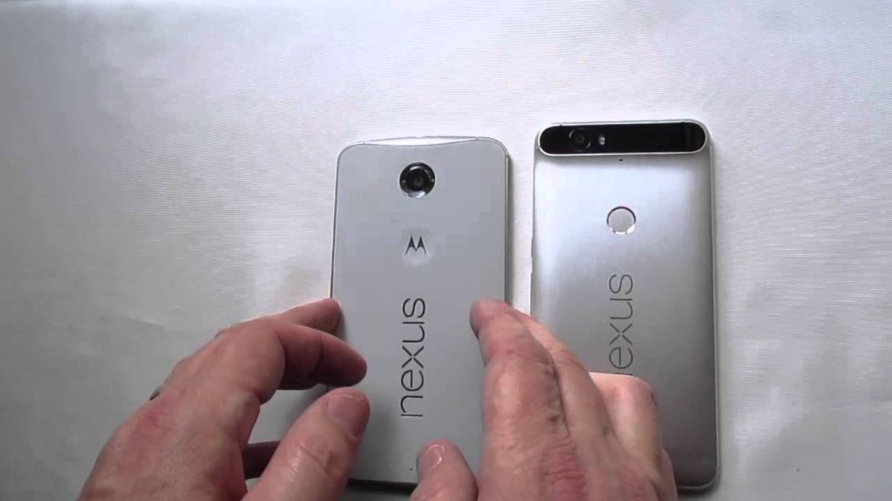 Nexus 6P and Nexus 6 Comparison