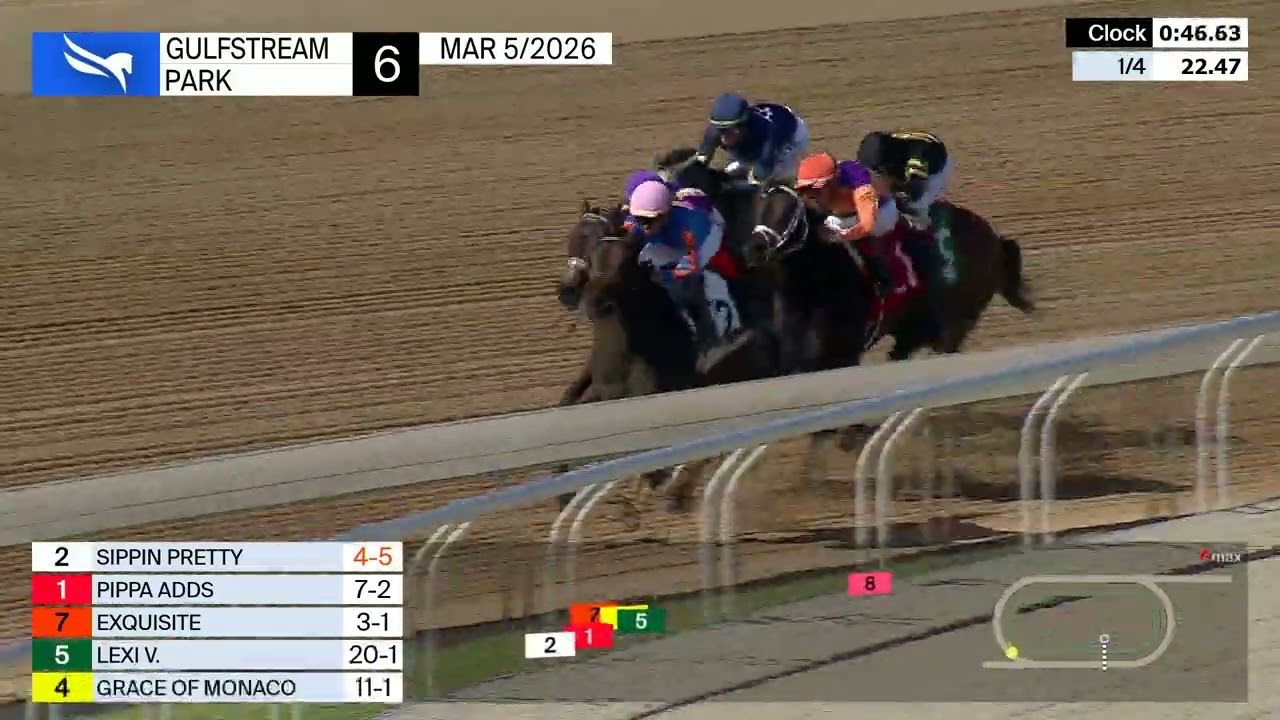 Gulfstream Park March 5, 2026 Race 6