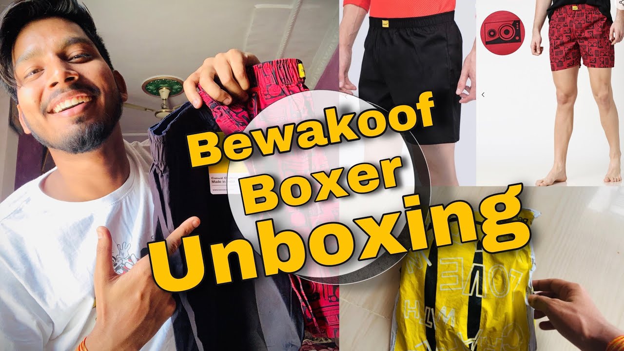 Bewakoof Boxer Unboxing #bewakoof.com #boxer #summer