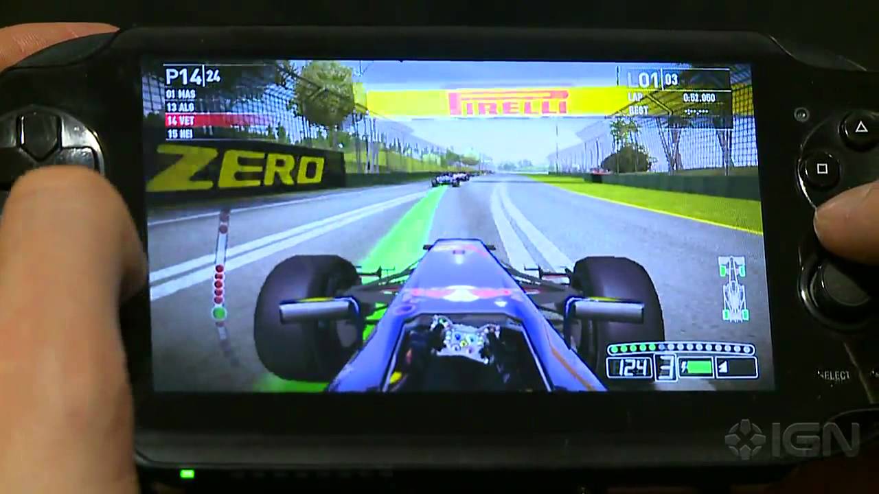 F1 2011- Melbourne, Australia Gameplay - PS Vita
