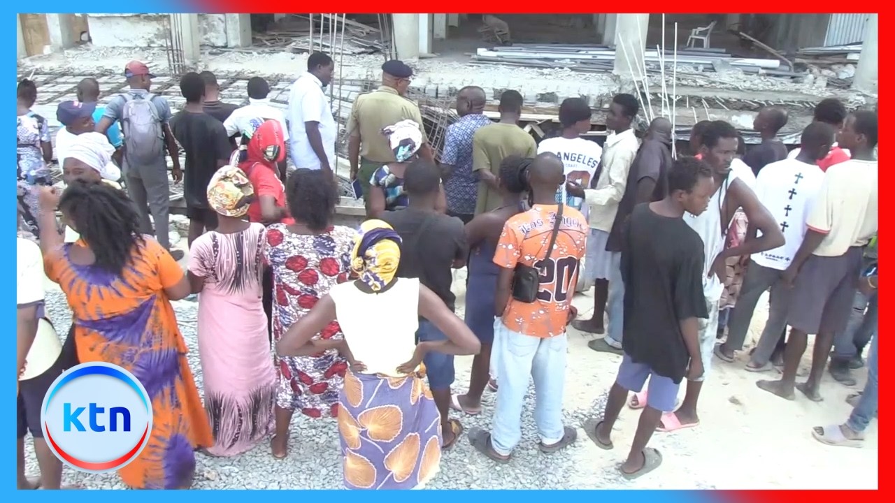 One dead after five-storey building under construction collapses at Watamu beach