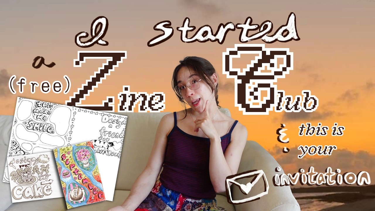 I started a *free* zine club and this is your invitation