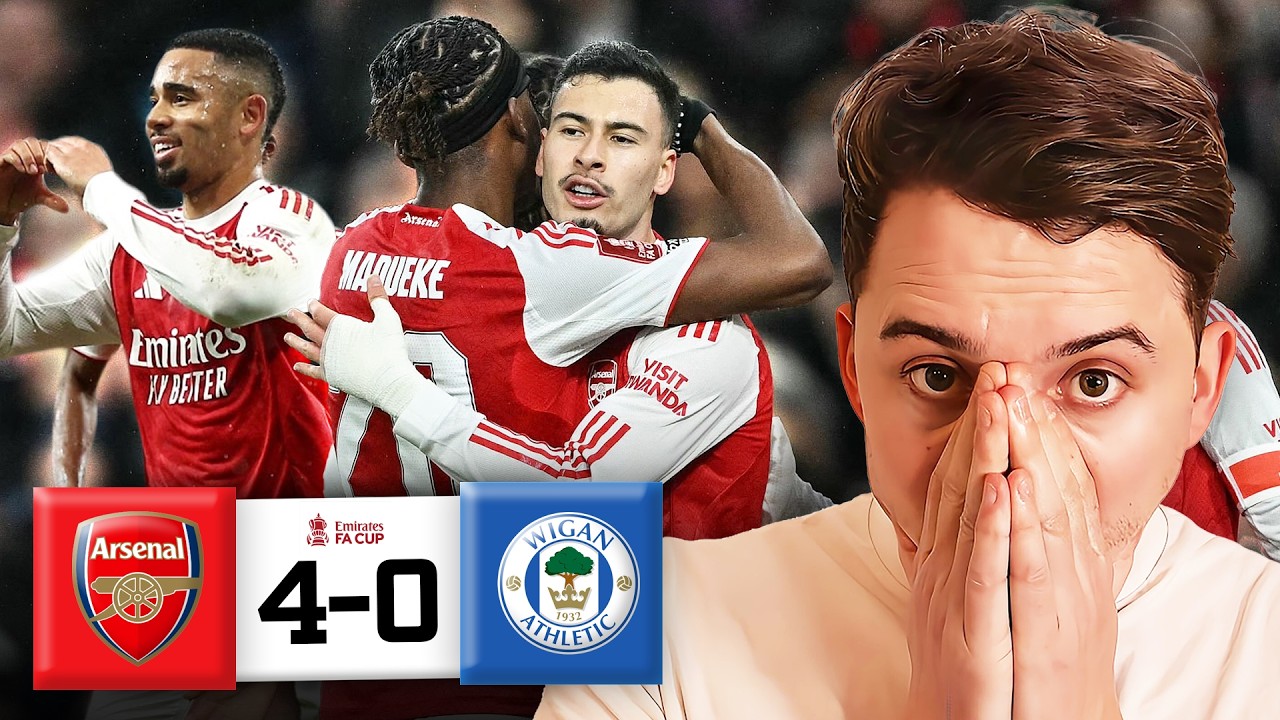 Arsenal DESTROY Wigan! Eze MASTERCLASS! Arsenal 4-0 Wigan Highlights