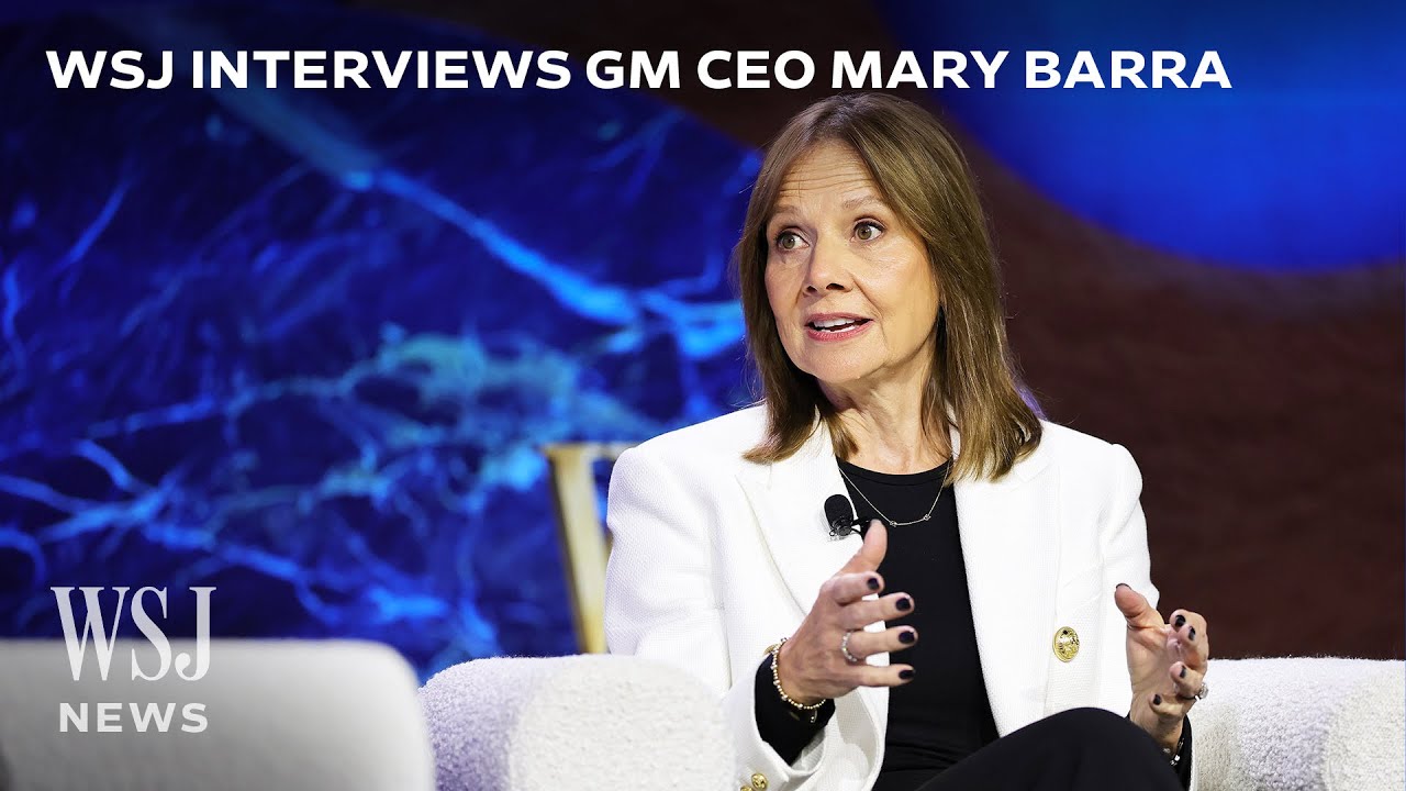 GM CEO Defends Trump's Auto Tariffs, Discusses China EV Advancement and More | WSJ