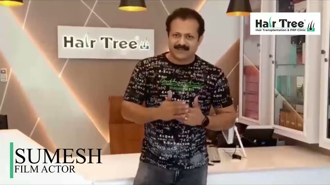 Actor Sumesh Surendran @  Hair Tree