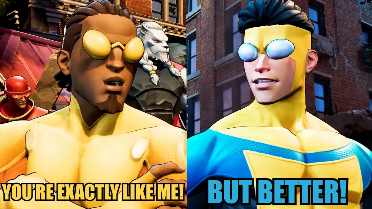 INVINCIBLE VS - All Bulletproof Interaction Dialogues