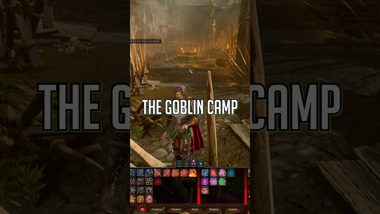 11 секретов лагеря гоблинов в BG3, которые вы наверняка пропустили #BaldursGate3 #BG3Tips #Goblin...