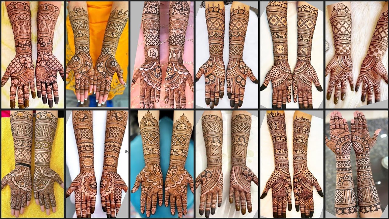 Wedding Mehndi Designs / Bridal Mehndi Design / Dulhan Mehandi Design / शादी के लिए मेहंदी डिज़ाइन
