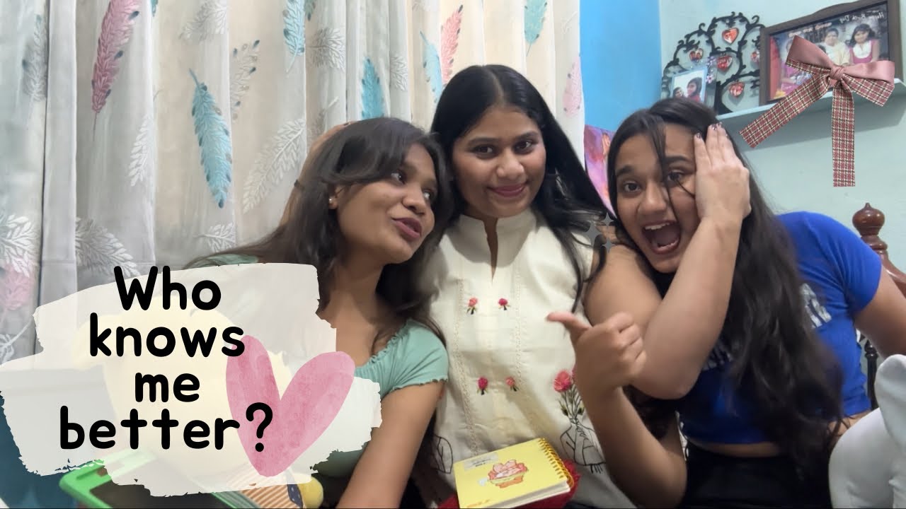WHO KNOWS ME BETTER??😮🫶🏻🤭🎀 | Besties edition 🤗 | YouTube 
