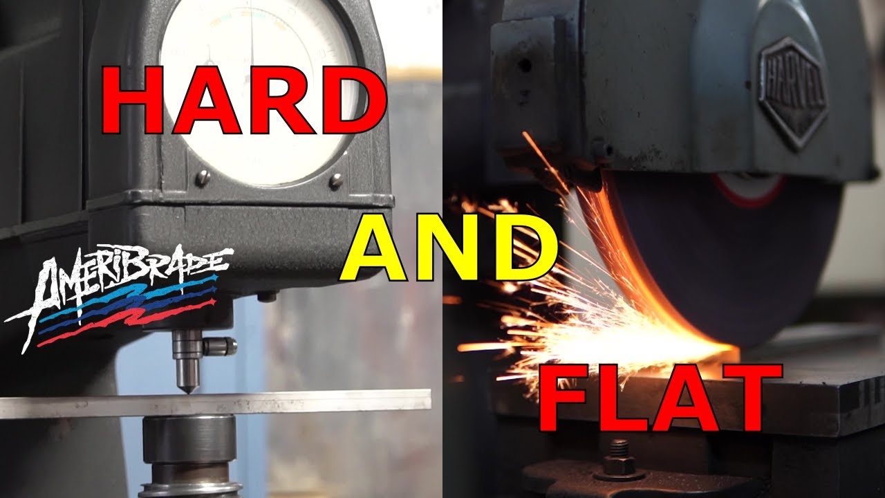 Making Hardened and Ground Platens for 2x72 Belt Grinders