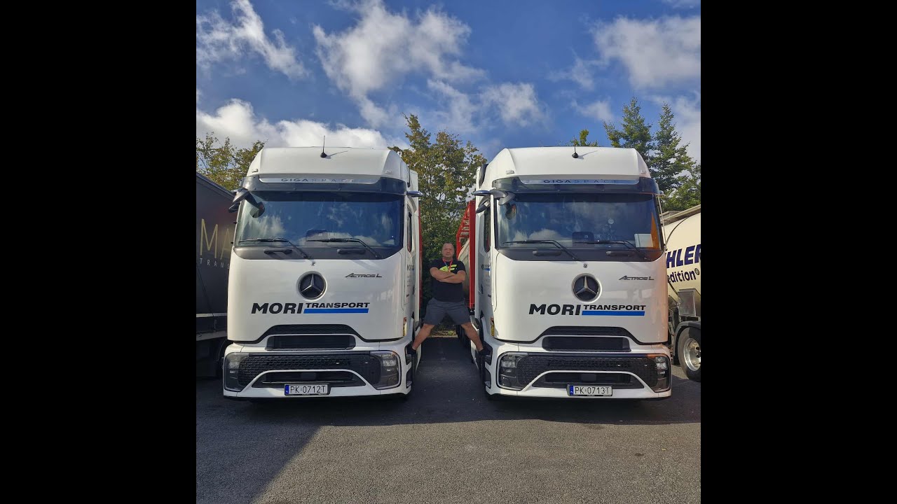Wjazd na chatę kierowcy cz.7 MERCEDES ACTROS L ProCabin Braciaka!!!