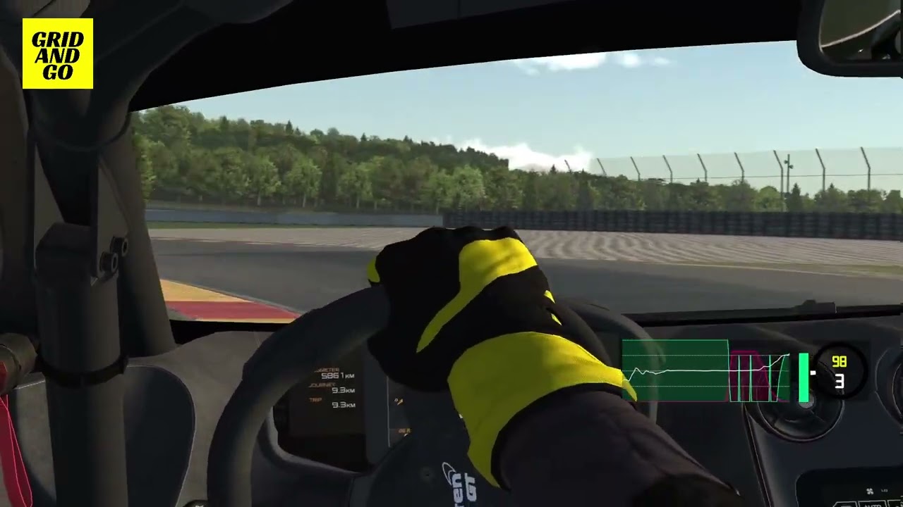 iRacing Road America McLaren GT4 Hotlap by grid-and-go.com