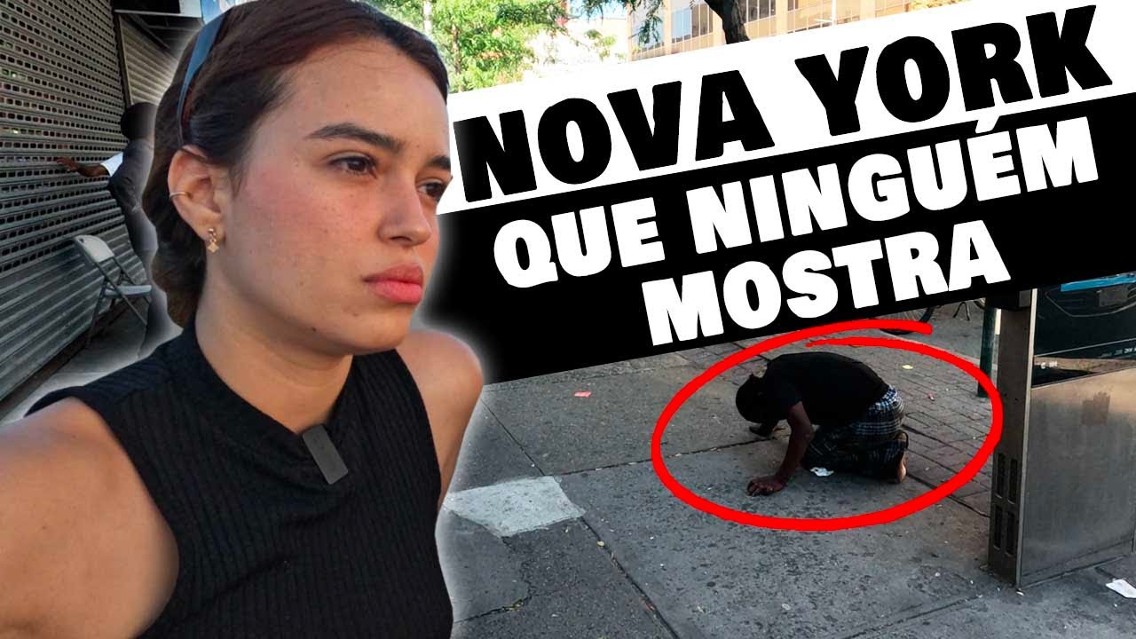 vivendo em nova york e andando por bairros perigosos, a realidade