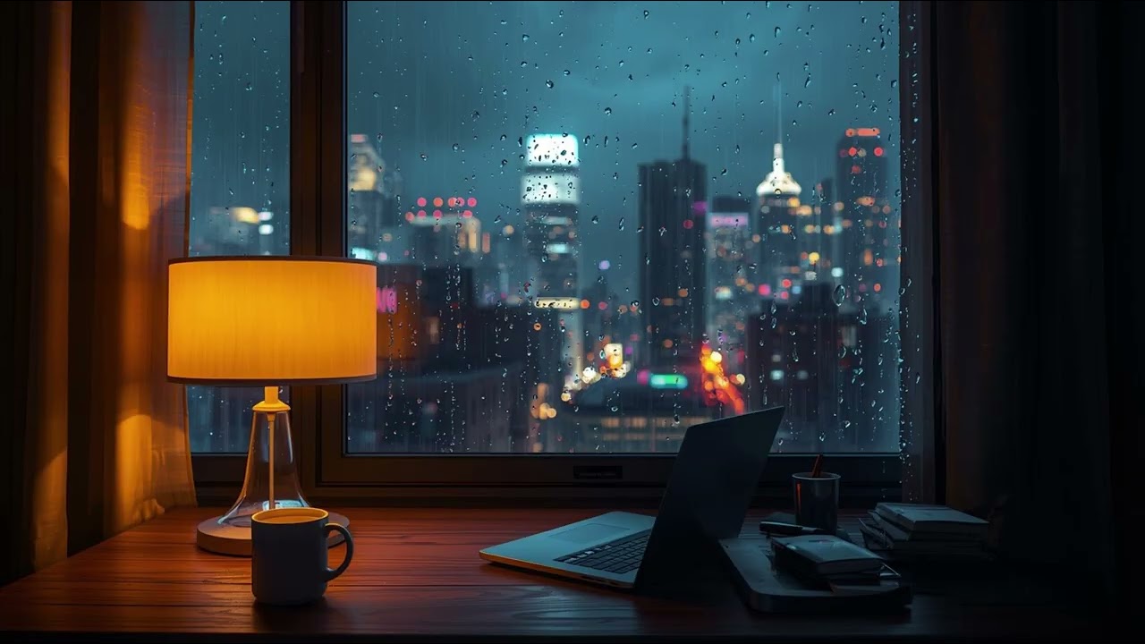 Late Night Rain 🌧 Lofi Chill Beats for Study & Relax