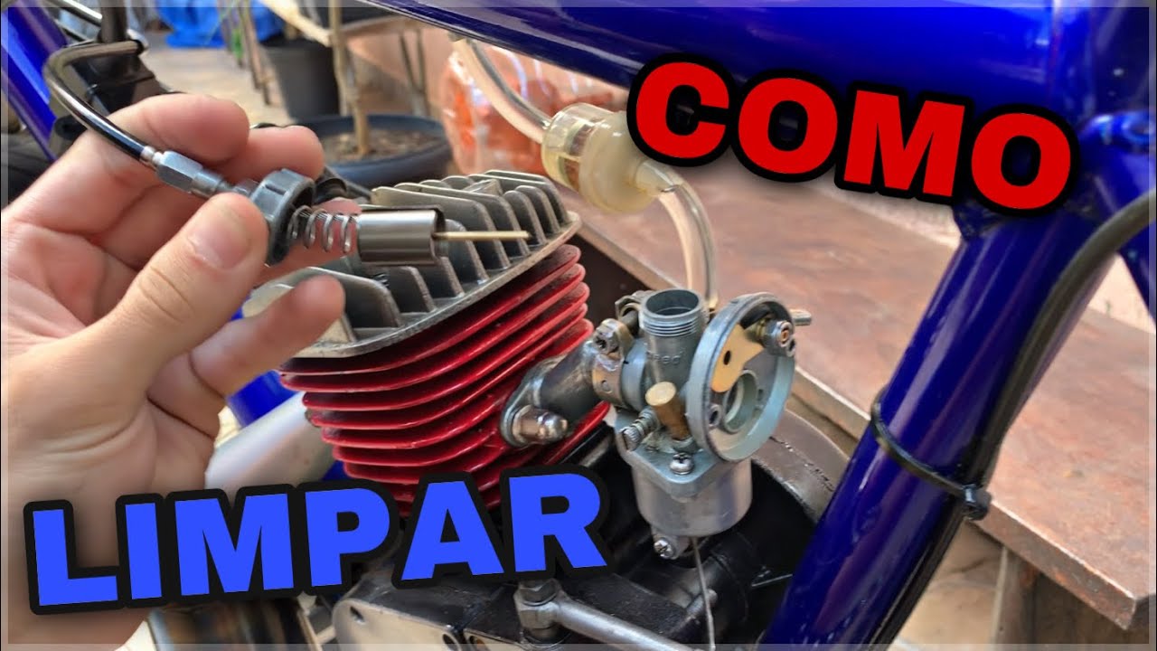 COMO LIMPAR O CARBURADOR DA SUA BIKE MOTORIZADA!