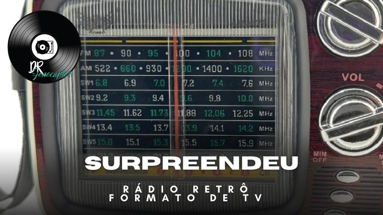 Rádio Retrô Estilo TV  Teste Real em Ondas Curtas  OC