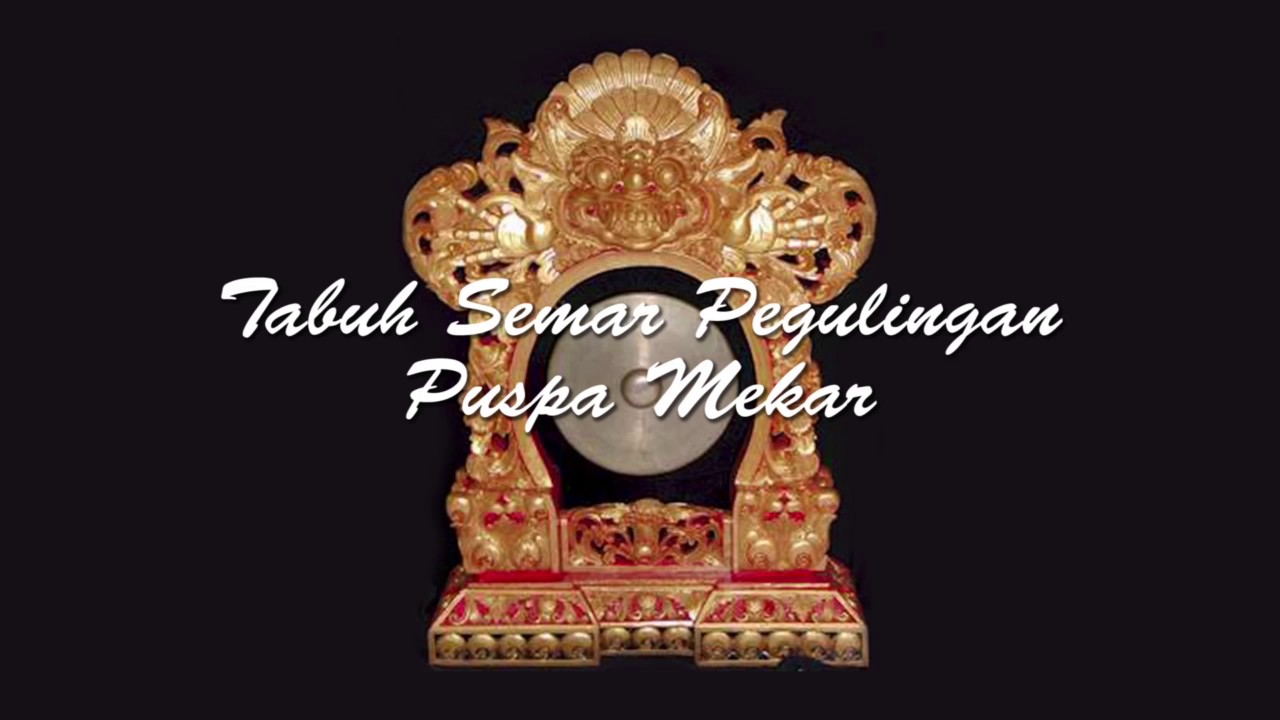 BALINESE MUSIC - Gamelan Semar Pegulingan Tabuh Puspa Mekar