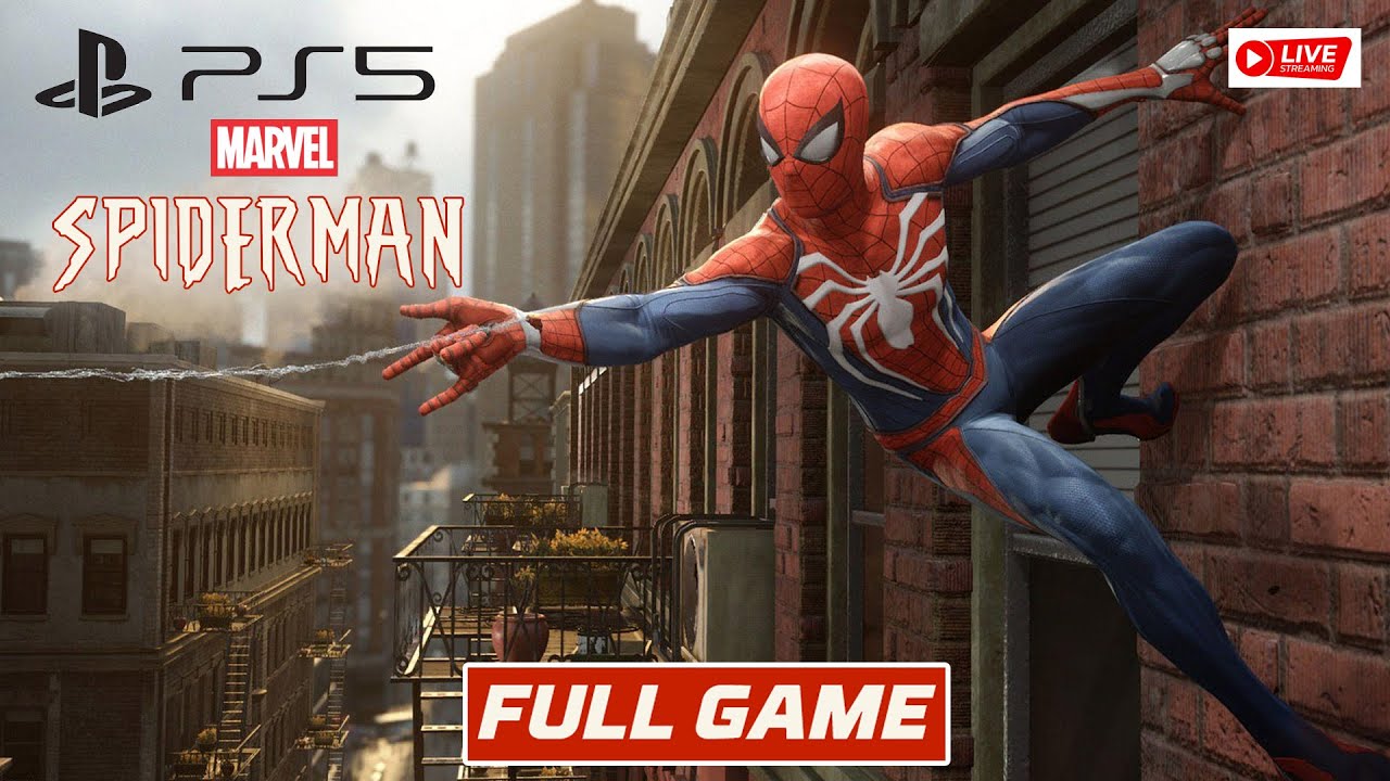 SPIDER-MAN Gameplay Walkthrough FULL GAME - PART 8 [PS5]  | Vertical Stream | LIVE with Commentary