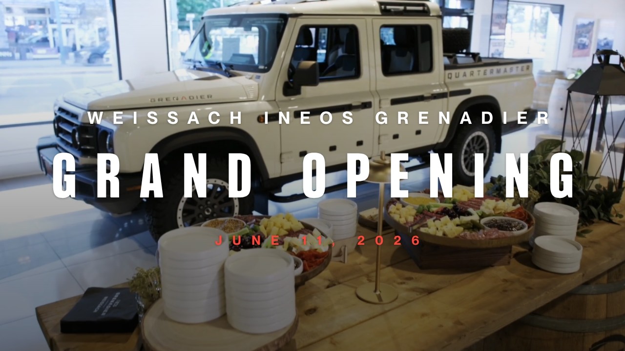 A Proper Grand Opening | Weissach INEOS Grenadier