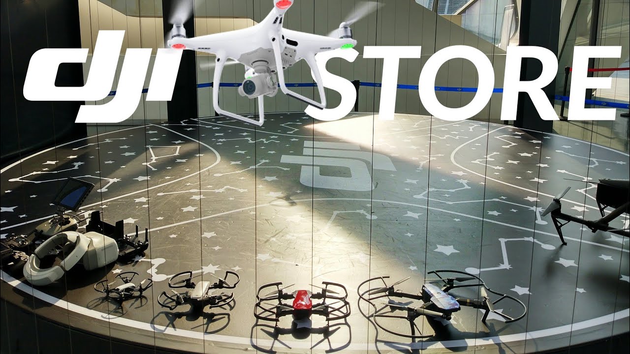 Visiting DJI Store New Drones And Video Gears Update