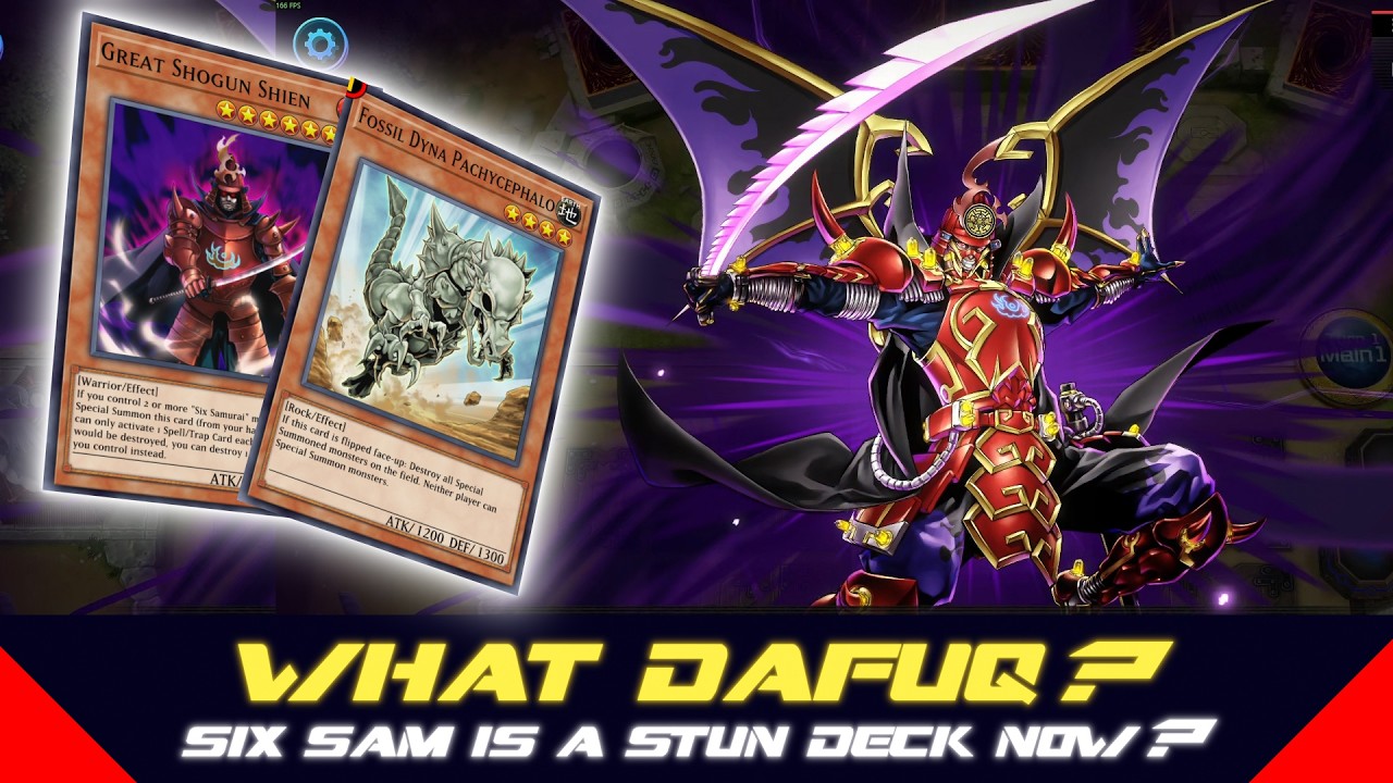 SIX SAMURAI STUN LOCK COMBO ‼️ [Yu-Gi-Oh! Master Duel]​