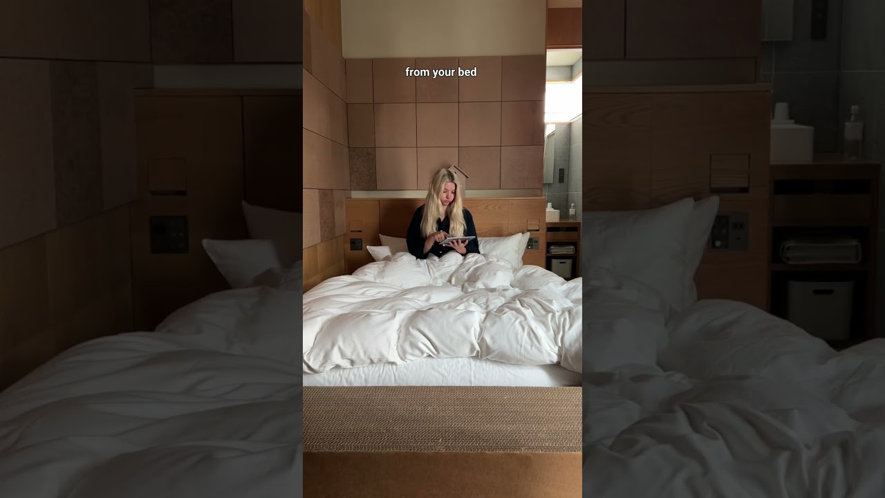 Staying at the MUJI hotel in Japan #shorts