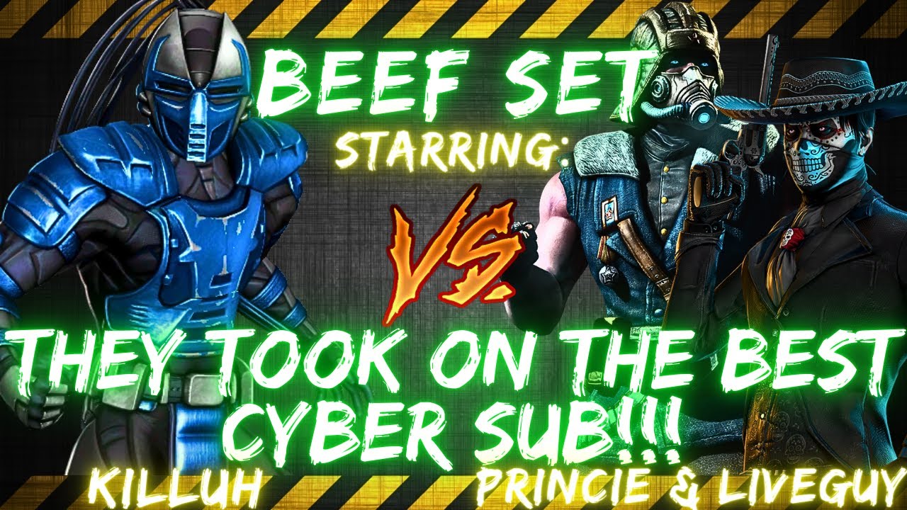 BEEF SETS ft. Realkilluh vs LiveGuy & Princie! | THEY TOOK ON THE BEST CYBER SUB!!!
