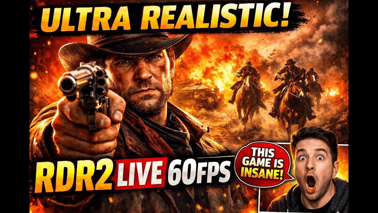 Red Dead Redemption 2 LIVE 🔥 Ultra Realistic 60FPS Gameplay | Best Open World RPG Ever Made (2026)