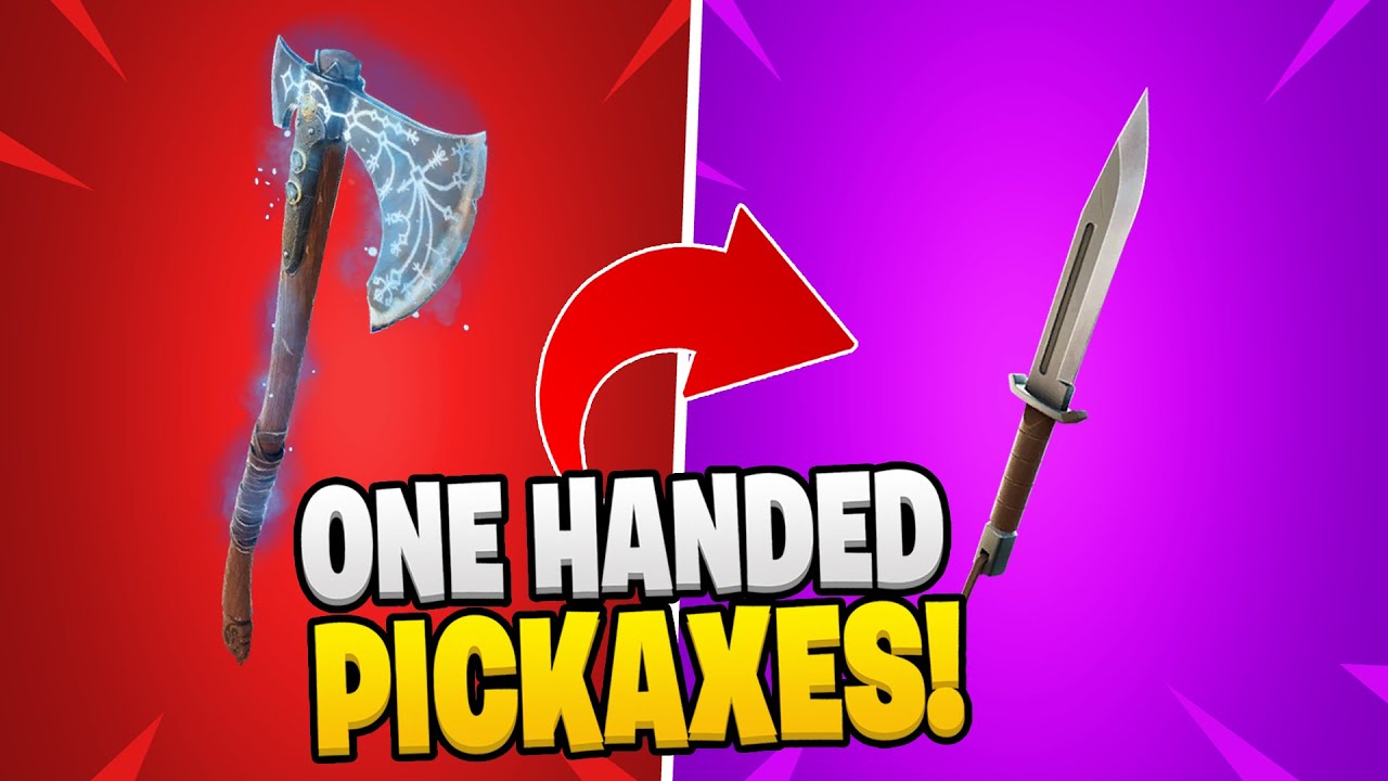 Самые крутые одноручные кирки в Fortnite