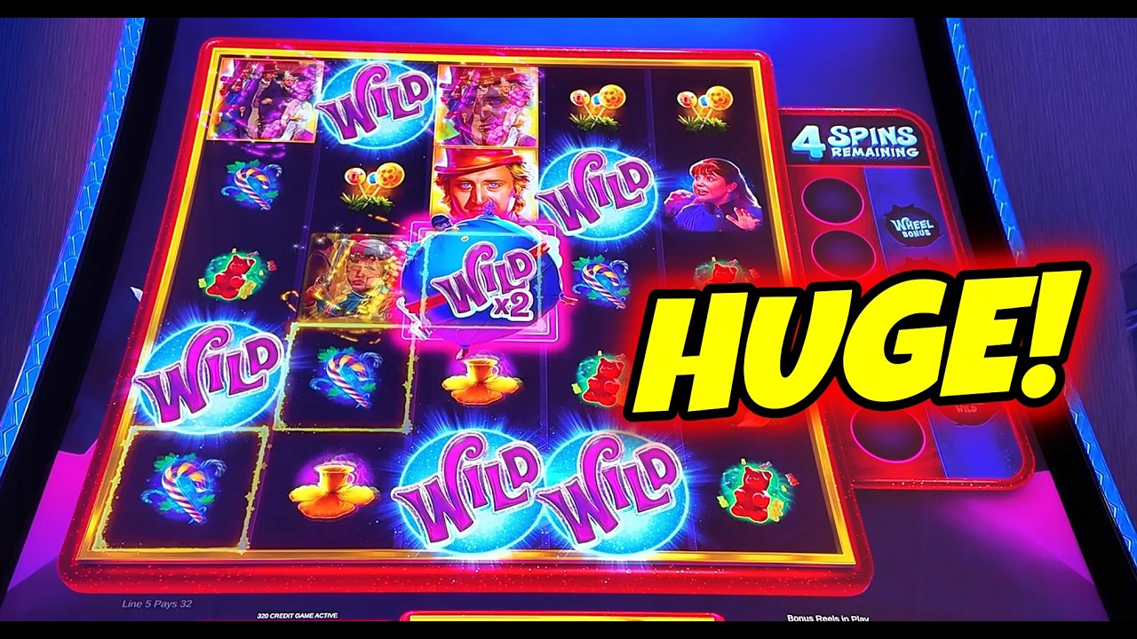 🚨🚨 JACKPOT HANDPAY! Wonka Sweet Selection was on fire! @DelawareParkCasino