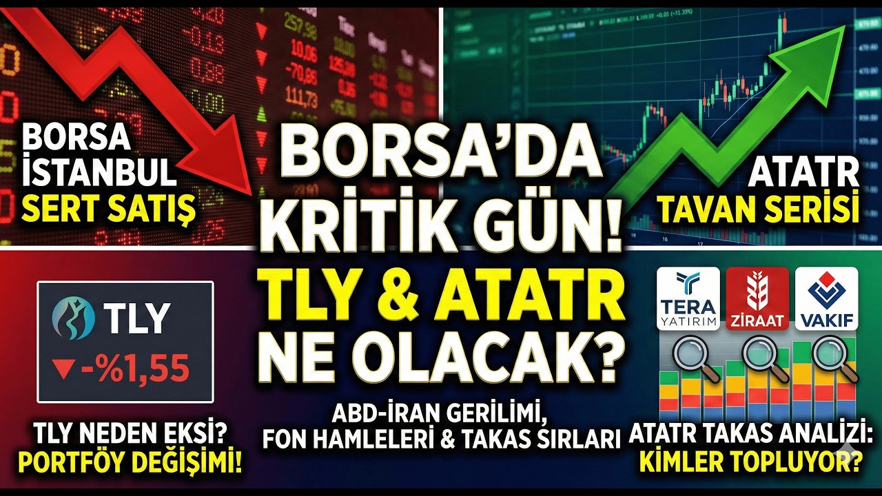 TLY Fonunda B&uuml;y&uuml;k Değişim! ATATR Takas Analizi ve Son Durum