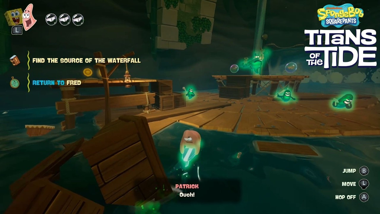 SpongeBob's GOLDFISH ISLAND Adventure 🏝️ Titans of the Tide