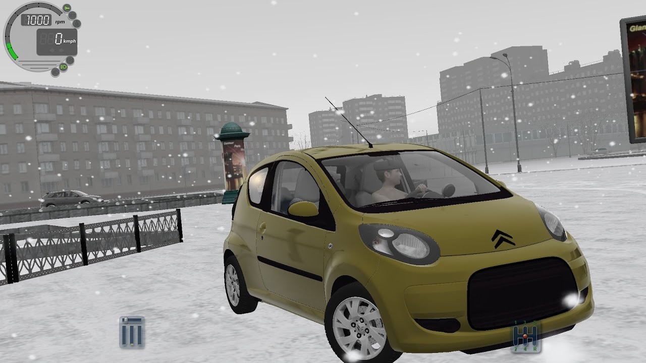 City Car Driving 1.5.3 Citroen C1 SNOW [G27]
