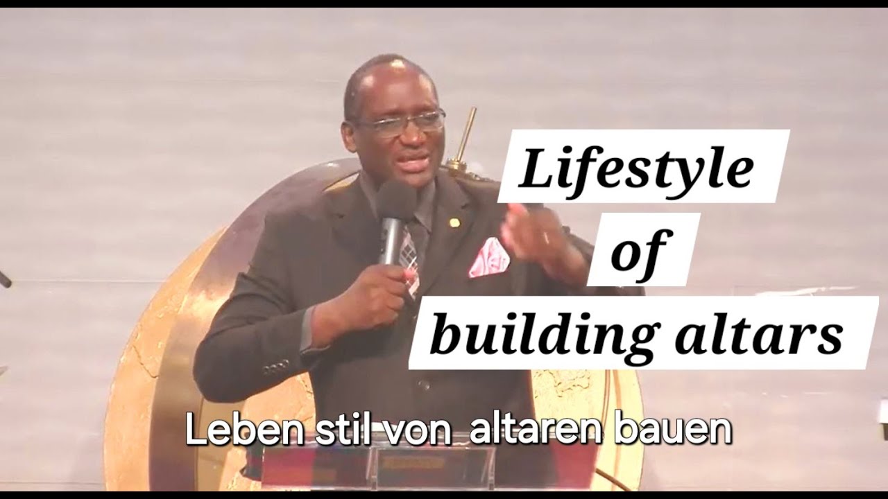 Lifestyle of building altars - Leben still von Altaren bauen