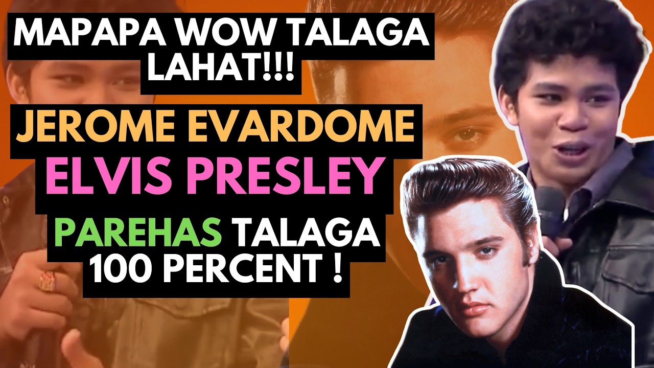 Gulat buong Mundo sa Elvis ng Pinas Jerome Evardome #jeromeevardome #elvispresley #kantakwento