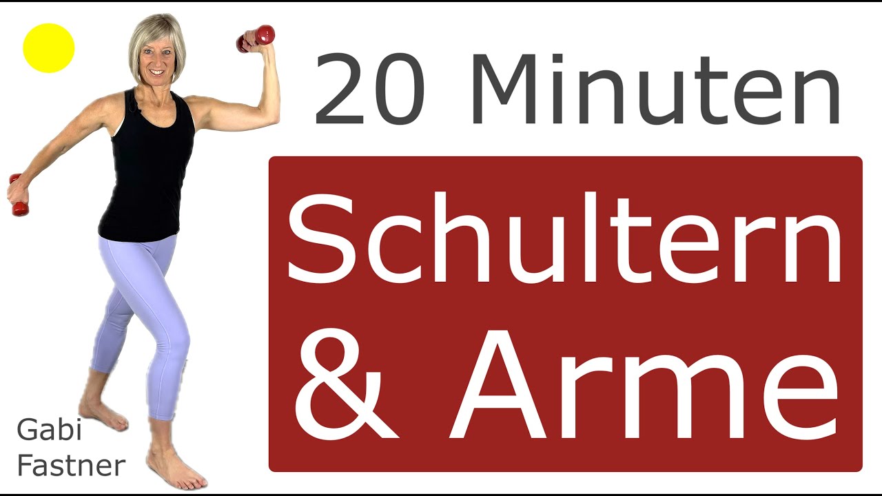 📍20 min. Arme und Schultern in Form | Kräftigung mit Hanteln, im Stehen