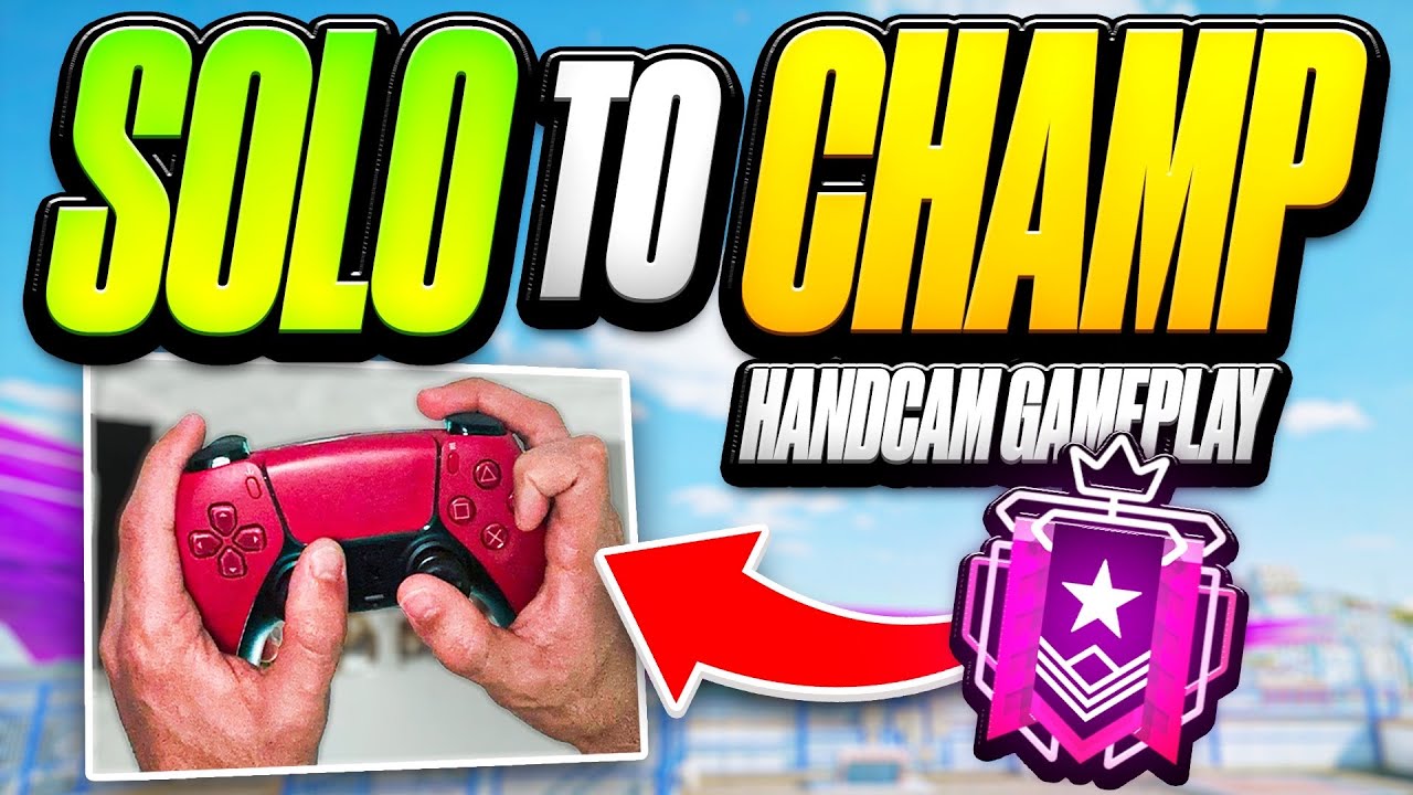 (HANDCAM) HOW TO SOLO QUEUE COPPER TO CHAMPION - Guide By Console Pro - Rainbow Six Siege Ranked