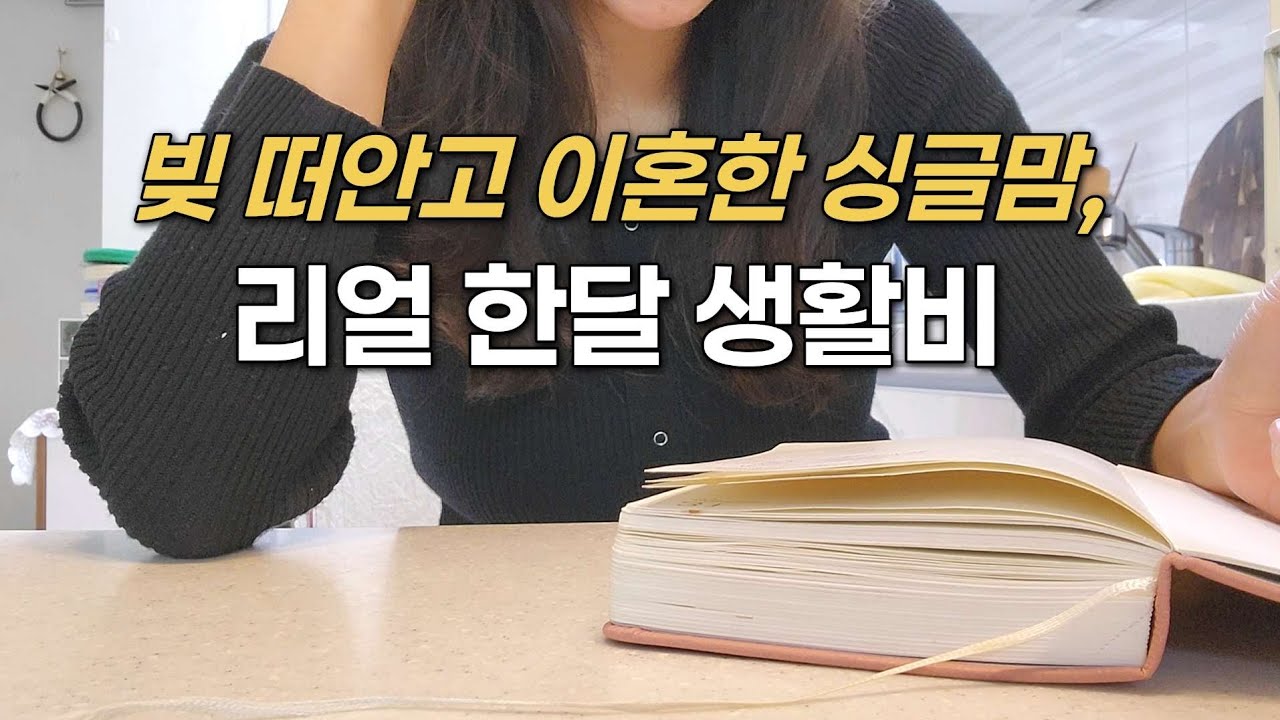 싱글맘, 현실 한달 생활비 | 결혼사진 어떻게 하나요? | 창고 정리하기