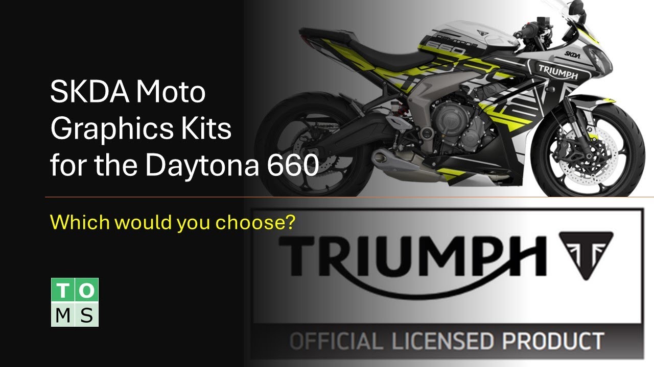 Triumph Daytona 660 Graphics Kits