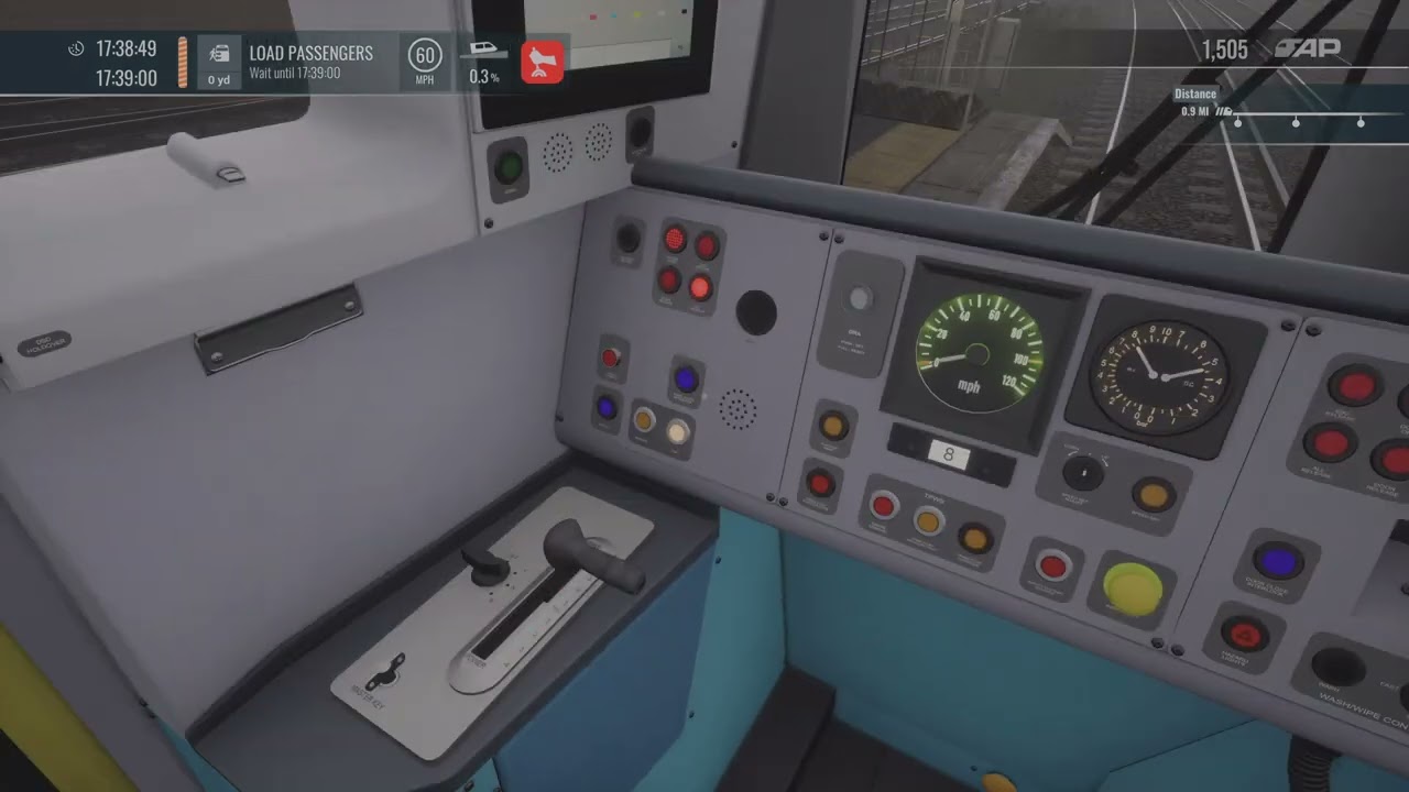 Driving the Class 377/4 from London Victoria to Purley - TSW4 Brighton Mainline