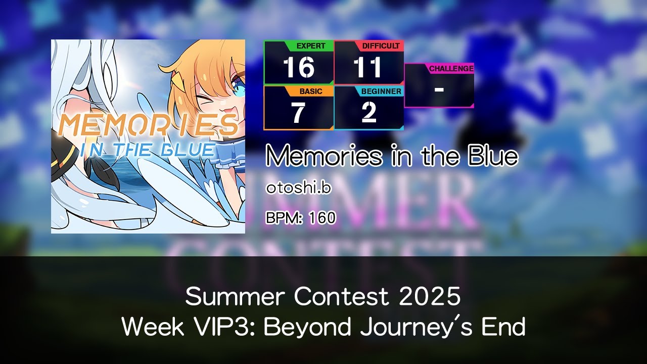 [Stepmania] Memories in the Blue - otoshi.b [BOF:NT]