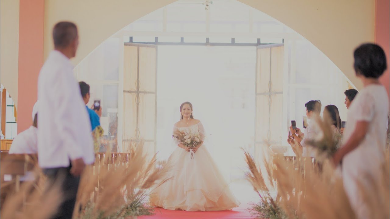 Simple Church Wedding Ceremony / Wedding Procession