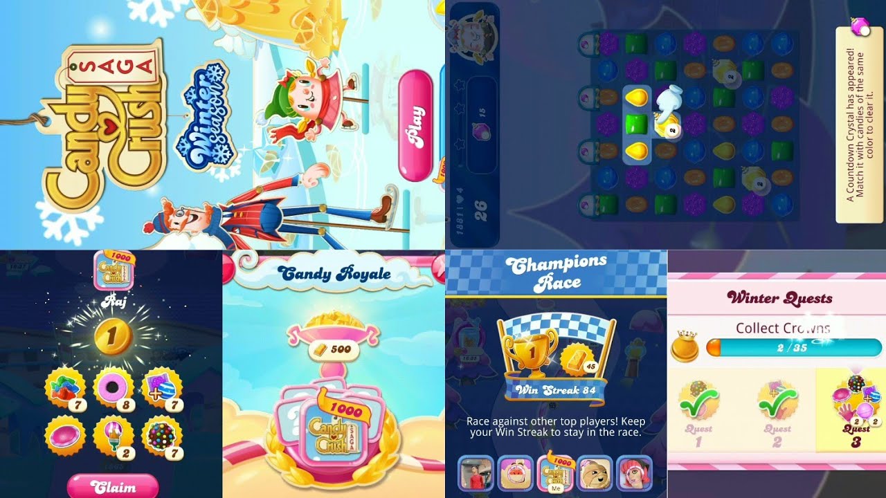 New Version Free Booster Weekly Contest, Candy Royale Candy Crush Saga Super Hard Level 1881