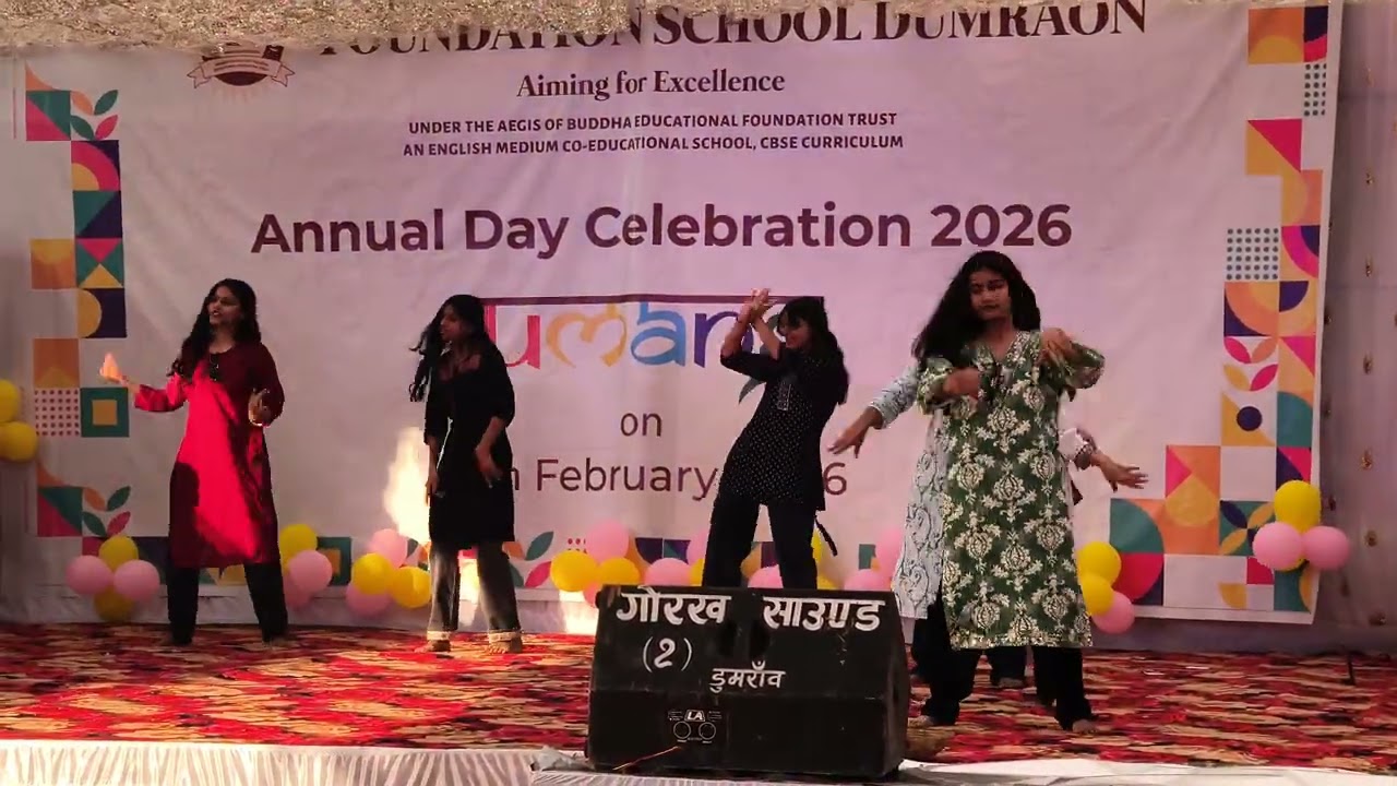 Mashup dance @foundationschooldumraon 