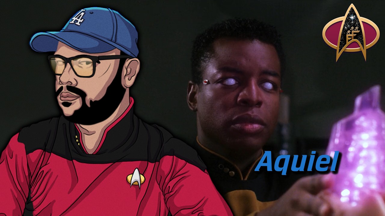 Geordi falls in love... again! - TNG - Aquiel - Season 6, Episode 13